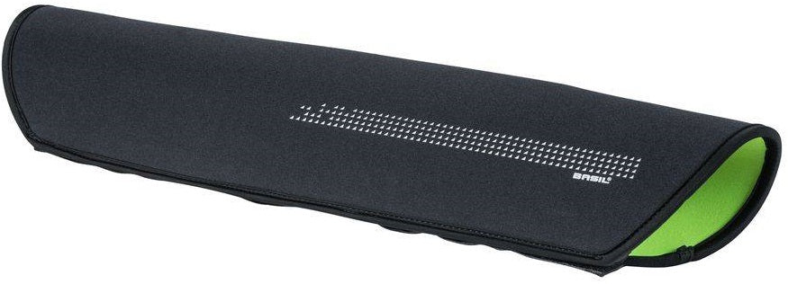 Geïntegreerde accuhoes Basil universeel - black/lime