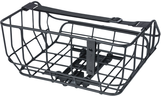 Fietsmand Basil Portland Rear MIK 25 liter 43 x 36 x 22 cm - mat zwart