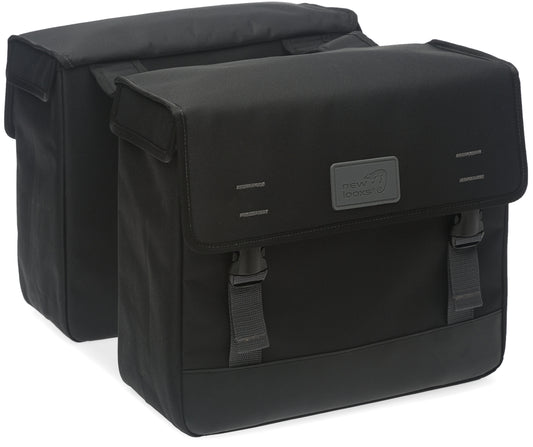 Dubbele fietstas New Looxs Origin Double 39 liter 35 x 33 x 15 cm - zwart