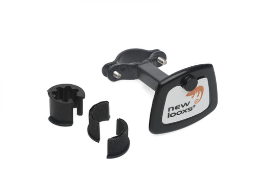 Fietsmand New Looxs Toscane RapidLock 19 liter 34 x 25 x 25 cm - zilver