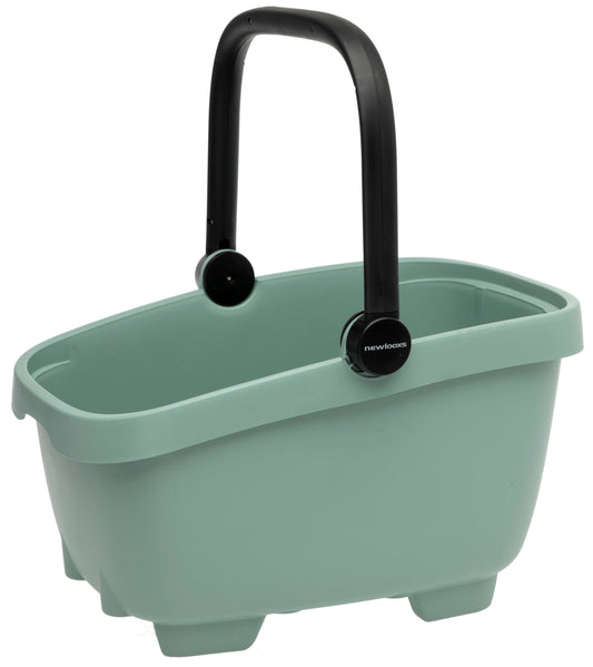 Gerecyclede (honden)fietsmand New Looxs Clipper 28 liter - 49 x 37 x 29 cm - groen