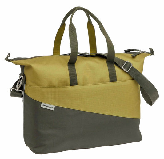 Laptoptas New Looxs Tendo 21 liter 34 x 18 x 44 cm - olijf/geel