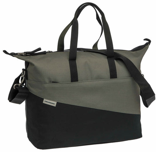Laptoptas New Looxs Tendo 21 liter 34 x 18 x 44 cm   zwart/groen