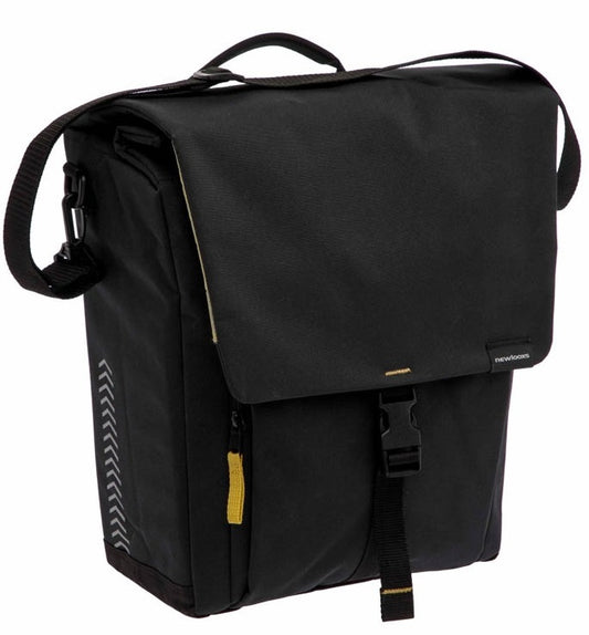 Enkele fietstas New Looxs Tulum 16 liter 35 x 17 x 37cm - zwart