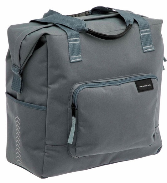 Fietsshopper New Looxs Tulum Camella 26 liter 36 x 22 x 36 cm - grijs/groen