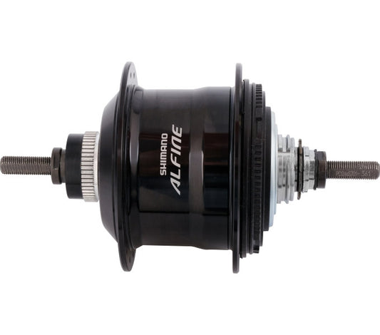 Versnellingsnaaf 11 speed Shimano Alfine SG-S7001 voor schijfrem - 36 gaats - zwart