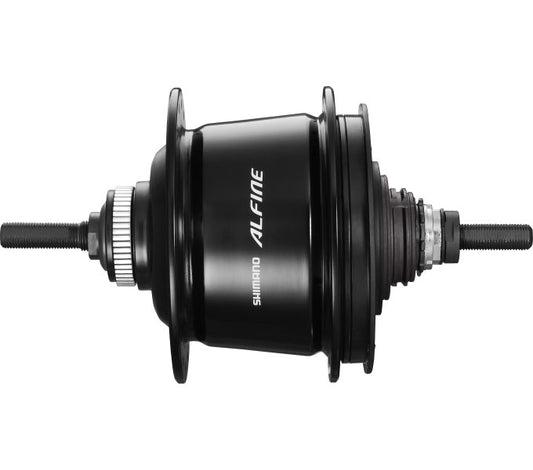 Versnellingsnaaf 8 speed Shimano Alfine SG-S7001 voor schijfrem - 36 gaats - zwart