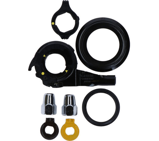 Componentenset Shimano Nexus 7 SM-7C25 / SG-C3000 / SG-C3001-7C met NX10 cassettejoint voor horizontale achtervork