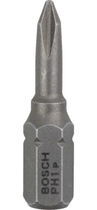 Bosch 3pcs PH Screwdriver Bit PH1 XH 25mm