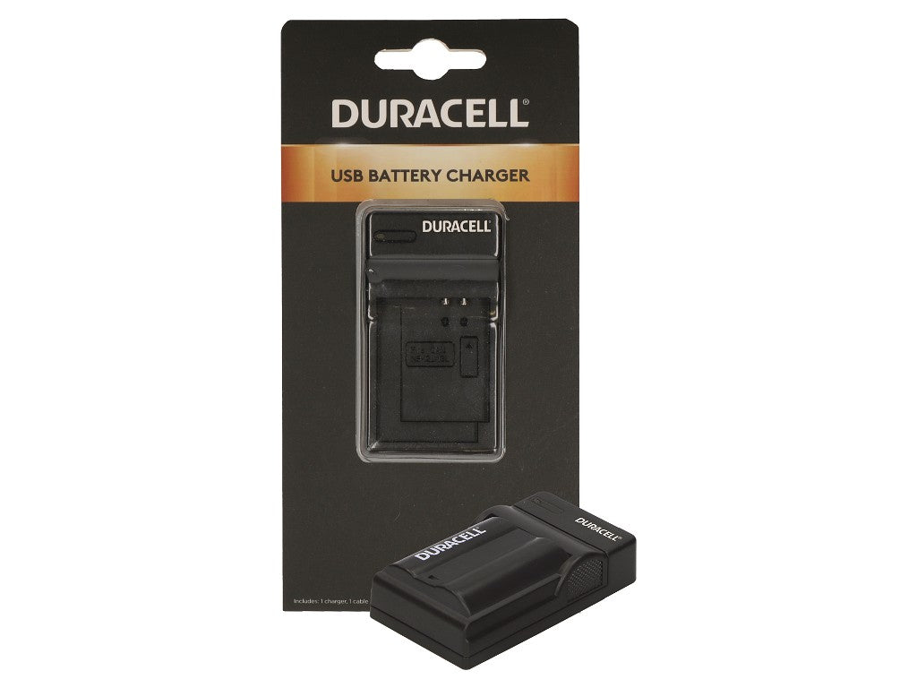 Duracell Charger with USB Cable for DRNEL15/EN-EL15