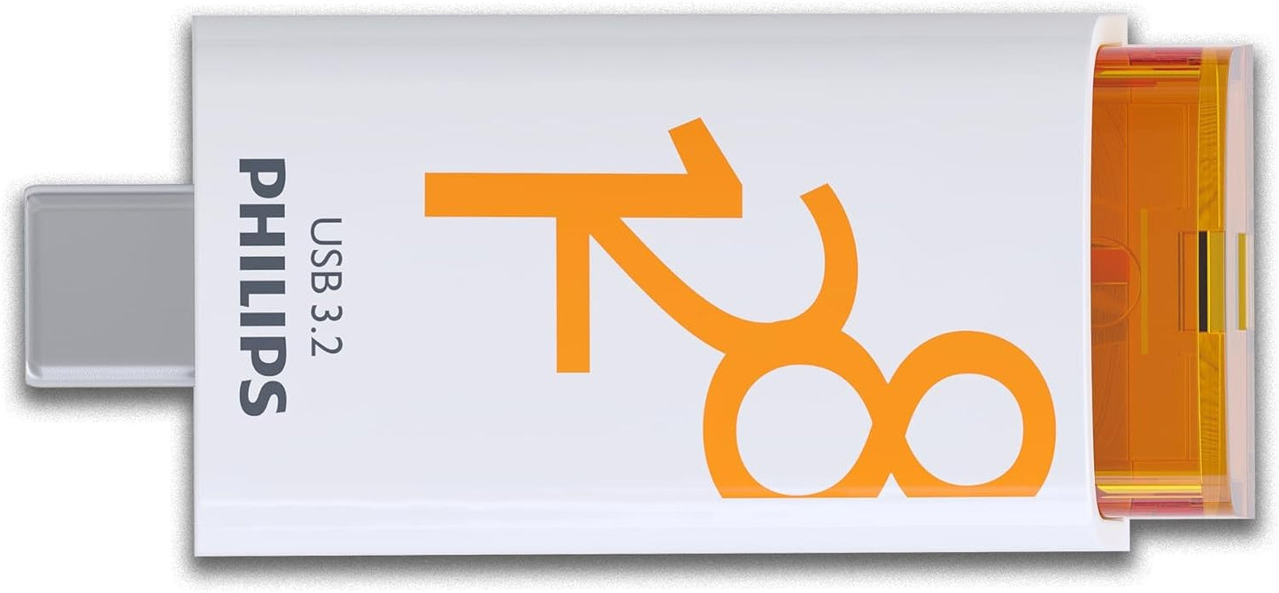 Philips USB 3.2            128GB Click Series Gen 1 USB-C