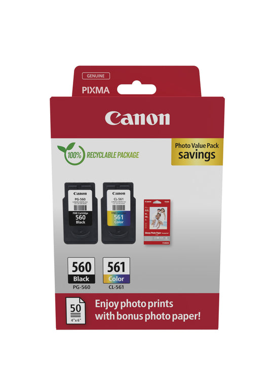 Canon PG-560 / CL-561 Photo Value Pack