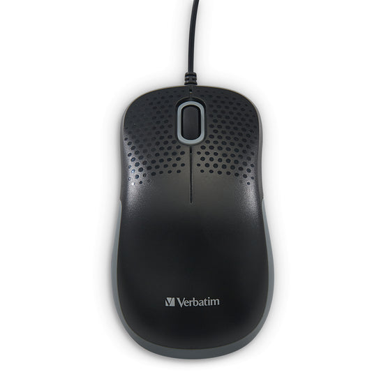 Verbatim Silent Optical Mouse Black                      49024