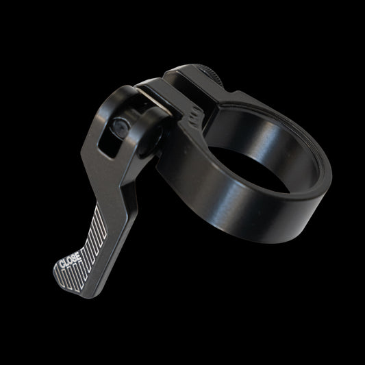 Ursus zadelpenklem met snelspanner 34.9 alu zwart