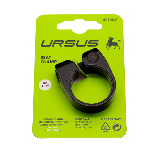 Ursus zadelpenklem 34.9 alu zwart