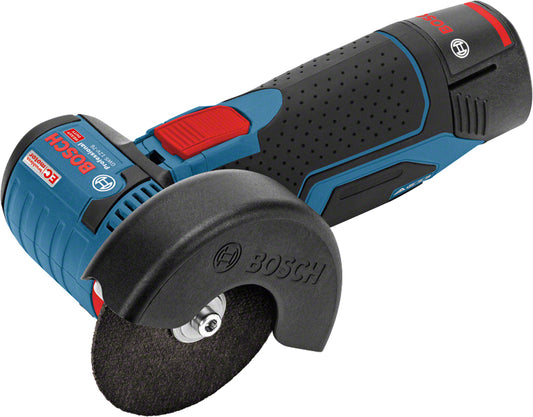 Bosch GWS 12V-76, 2x GBA 12V 3.0 Cordless Angle Grinder