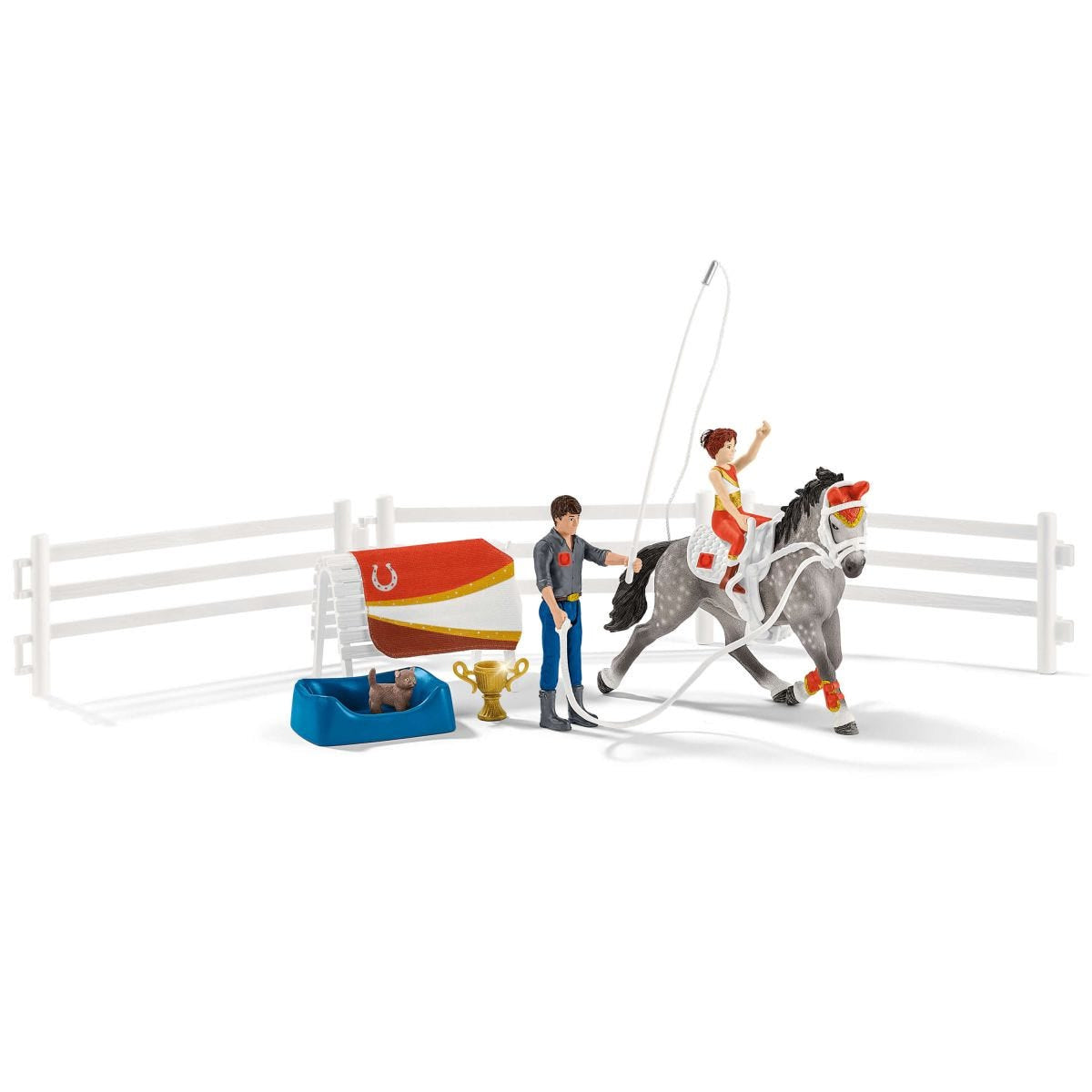 Schleich Horse Club        42443 Mias vaulting riding set