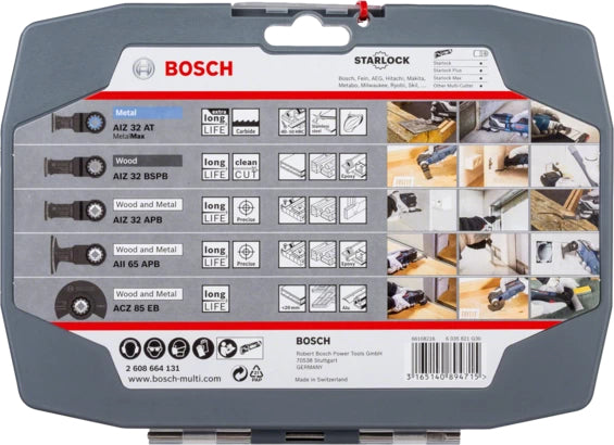 Bosch Starlock-Set Best of Cutting 5 piece