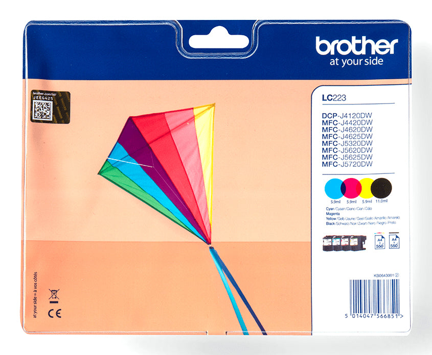 Brother multipack orig LC-223