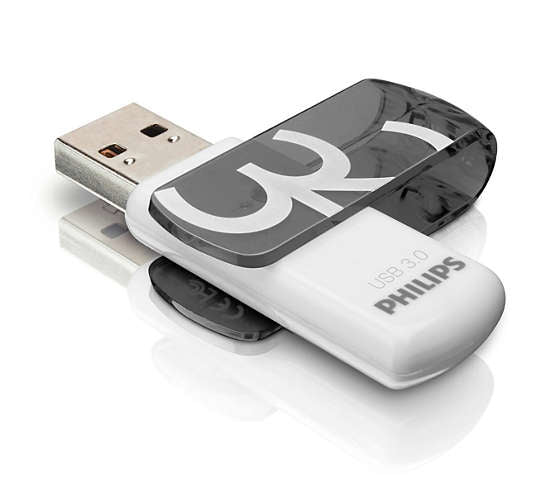 Philips USB 3.0             32GB Vivid Edition Shadow Grey
