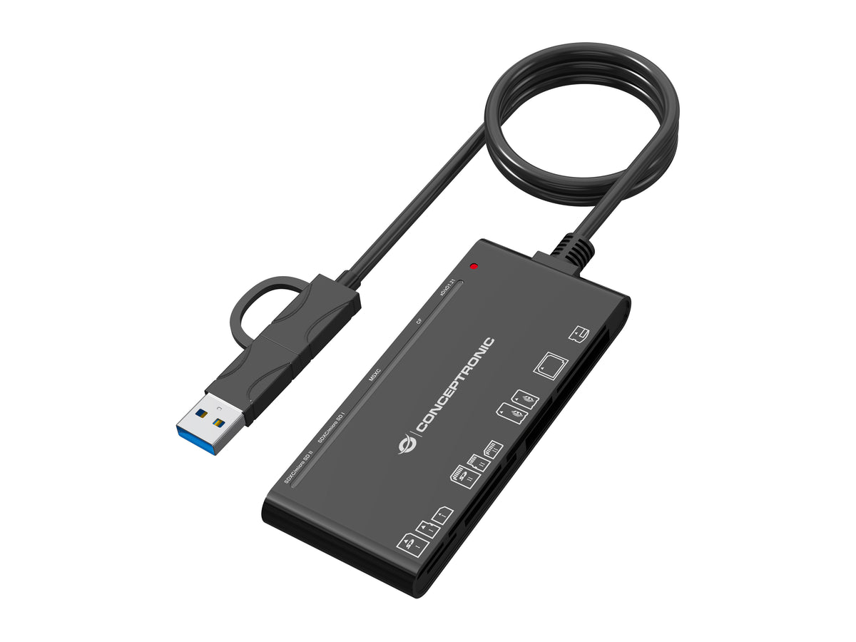 Conceptronic BIAN10B 7-in-1 Card Reader USB 3.0