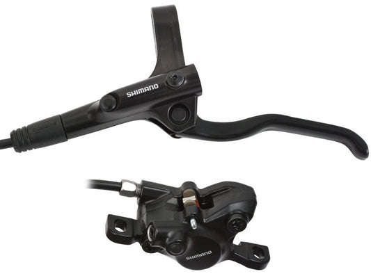 Hydraulische schijfremset Shimano MT200 voor - zonder remschijf - zwart