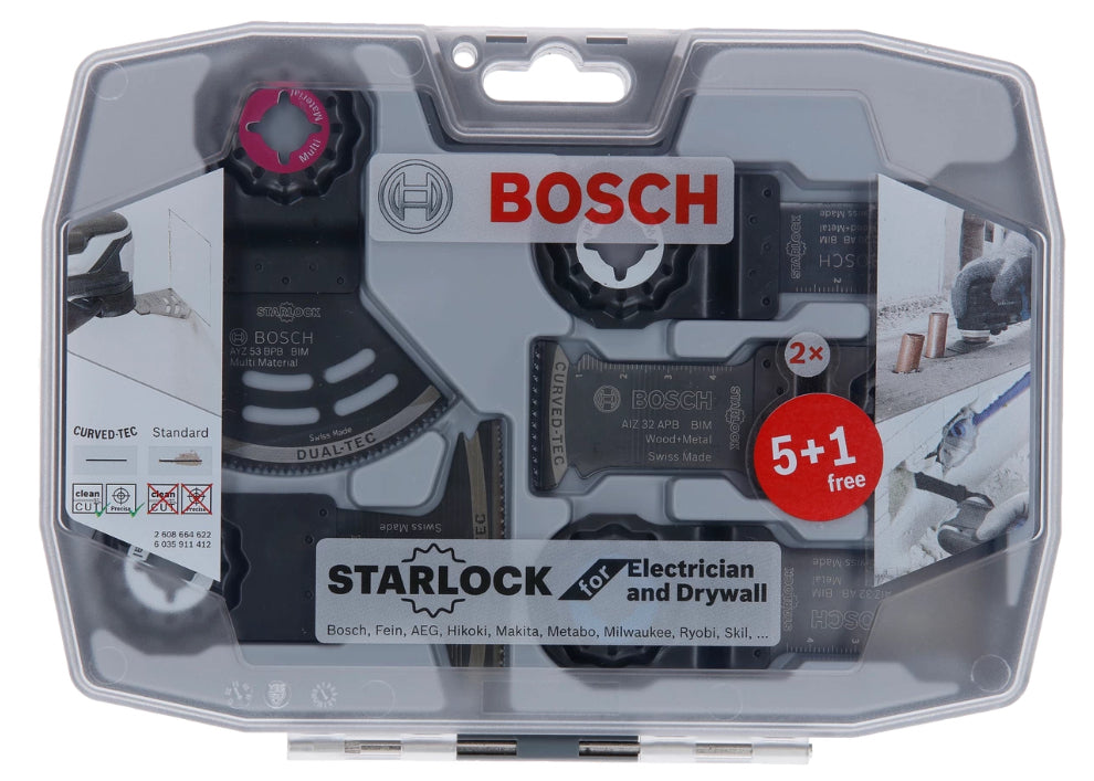Bosch Starlock Set Best of Electrician 6 pcs