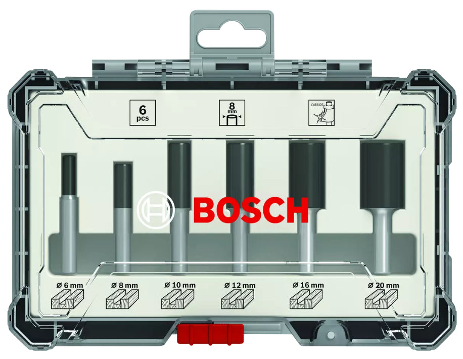 Bosch Groove Cutter Set 6 pieces