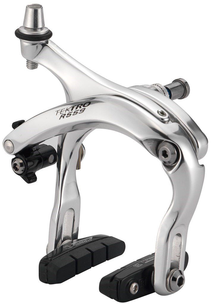 Remset caliper race Tektro R559 met remblokken - zilver