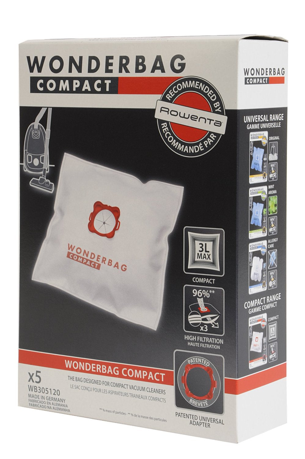 Stofzak Row.Wonderbag Compact