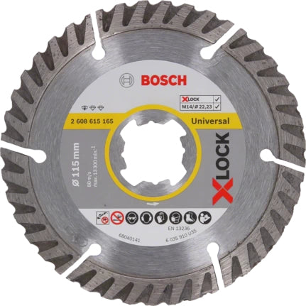Bosch X-LOCK DIA-TS 115x22 23 Sf. Univ.