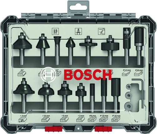 Bosch milling Set Mixed 15tlg.