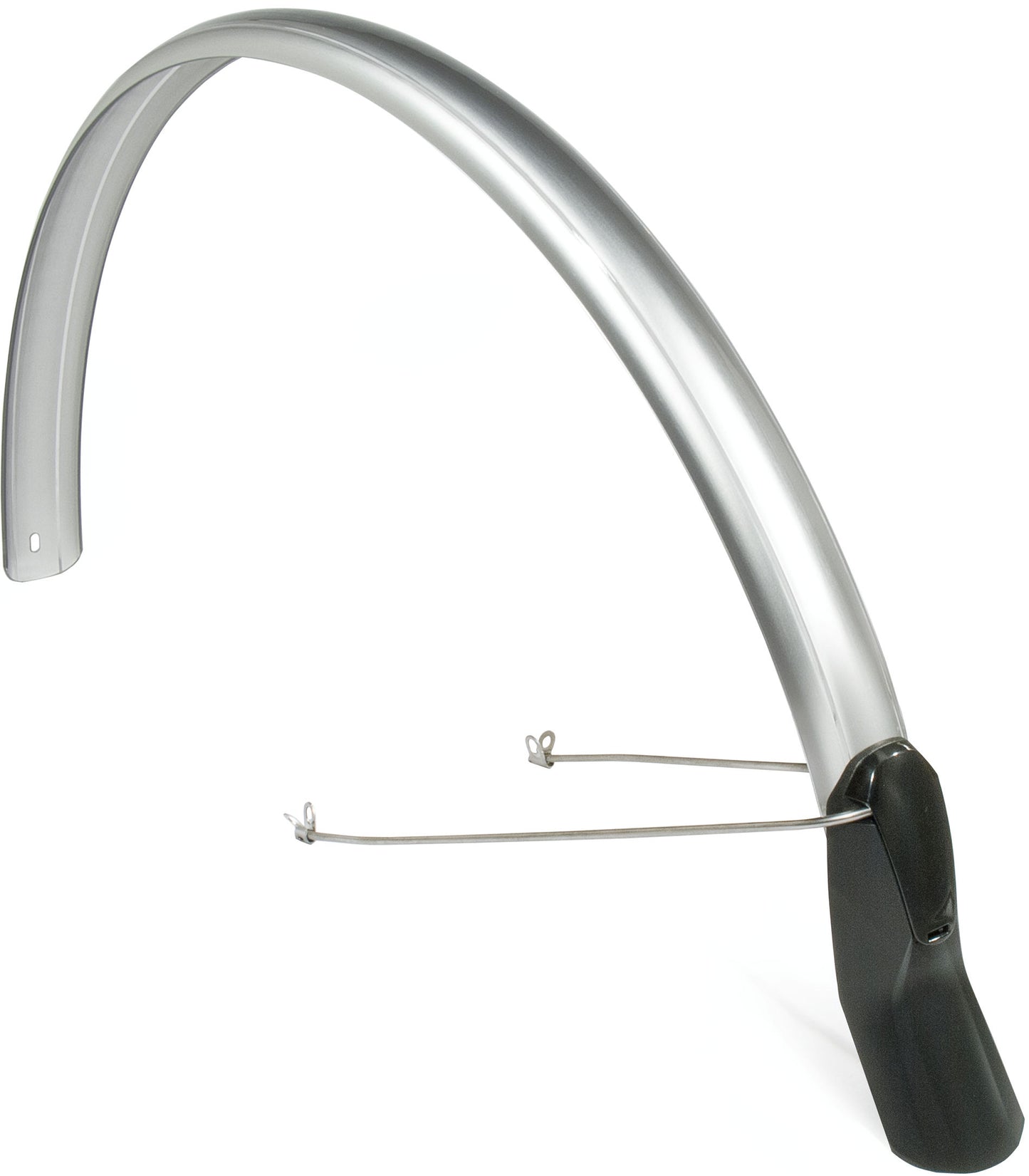 Achterspatbord Eurofender Scatto 28" x 51 mm - zilver