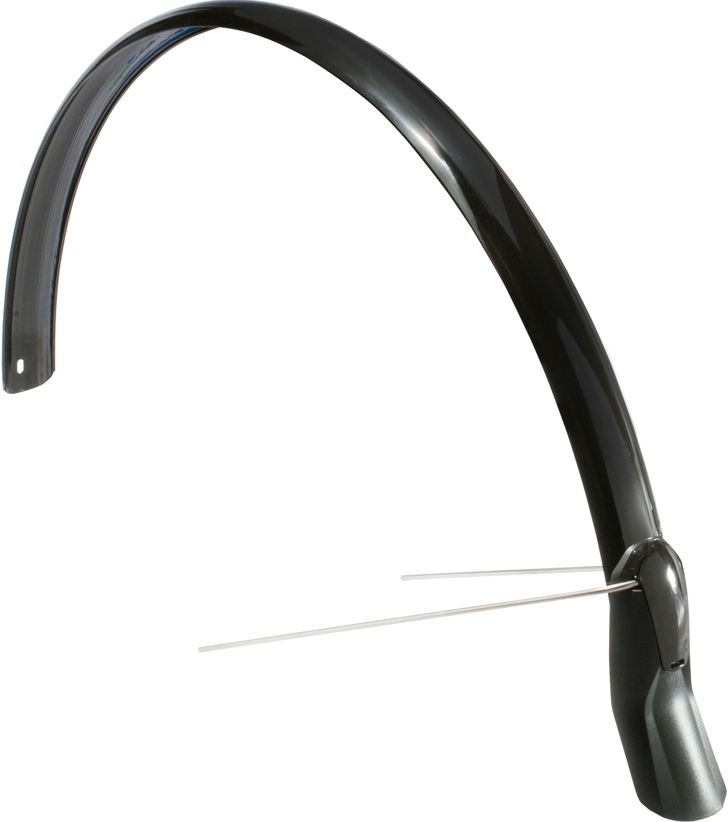 Achterspatbord Eurofender Scatto 28" x 51 mm - zwart