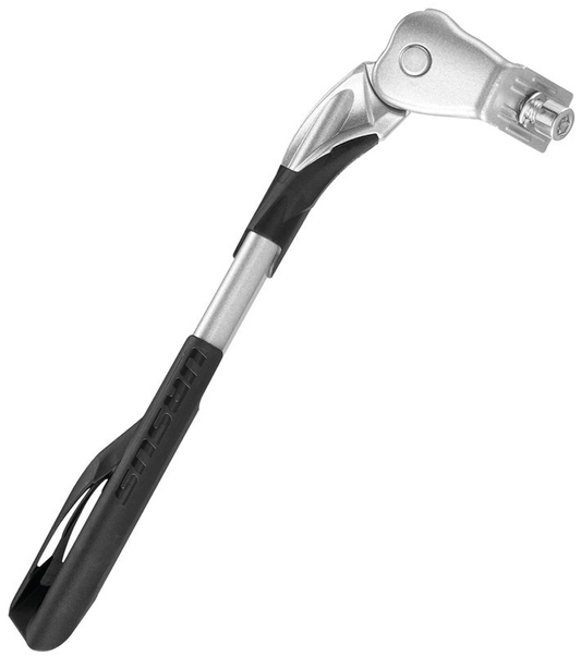 Zijstandaard verstelbaar 26 t/m 29" Ursus Wave - aluminium - zilver