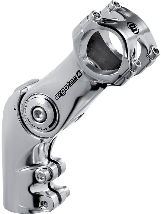 Stuurpen Ergotec Octopus ahead 50 verstelbaar ø28,6 / 90 / 31,8 mm - zilver
