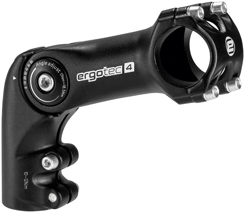Stuurpen Ergotec Octopus ahead 50 verstelbaar ø28,6 / 90 / 31,8 mm - zwart