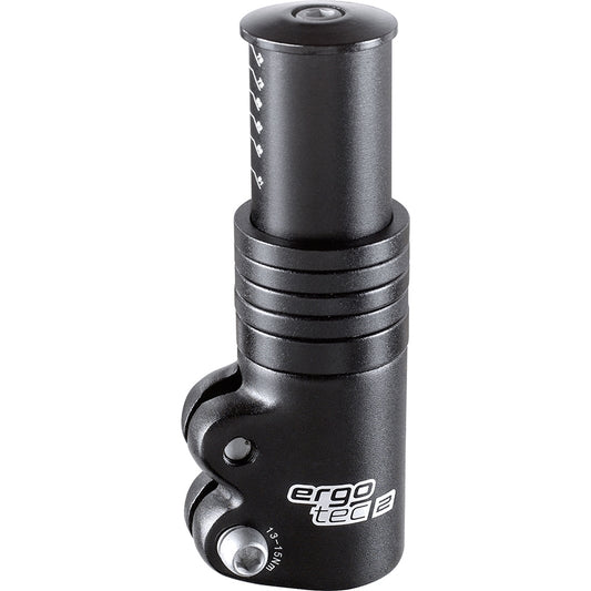 Stuurpen verlenger Ergotec Ahead 3 - 1-1/8" AL6061 T6 - zwart