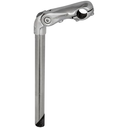 Stuurpen Ergotec Kobra verstelbaar RVS 25,4 / 300x90 / 25,4 mm - zilver