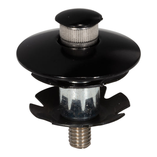 Elvedes balhoofdplug met bolle bovenkant voor 1 1/8" metalen vorkbuis