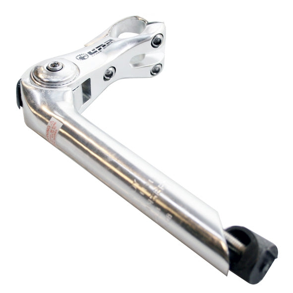 Stuurpen Kalloy verstelbaar 25,4 / 180x80 / 25,4 mm - zilver