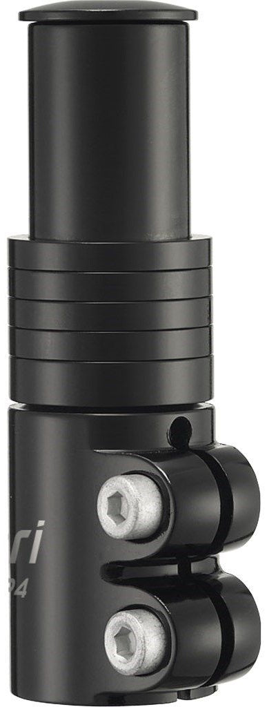 Ahead stuurpen-adapter Satori Up-4 met spacers - mat zwart