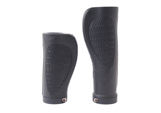 Handvatset Ergonomisch GP03LS 2-componenten Zwart  128/95mm met lockring