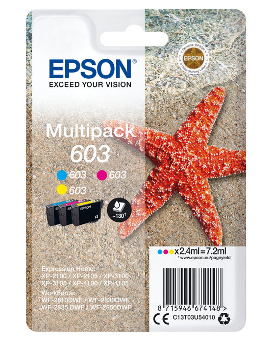 Epson Multipack 3-Colours 603                       T 03U5