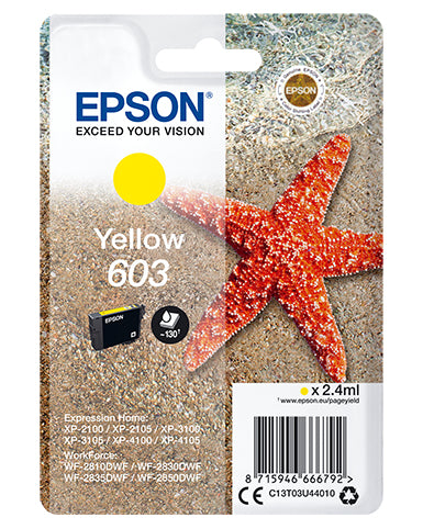Epson ink cartridge yellow 603                       T 03U4