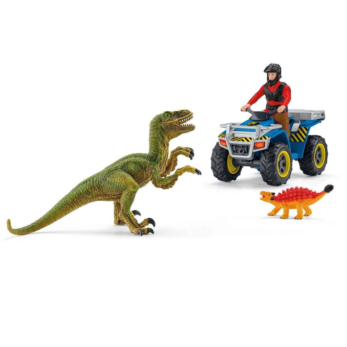 Schleich Dinosaurs         41466 Quad Escape from Velociraptor