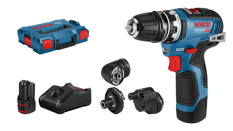 Bosch GSR 12V-35 FC Flexi Clic Cordless Drill Driver
