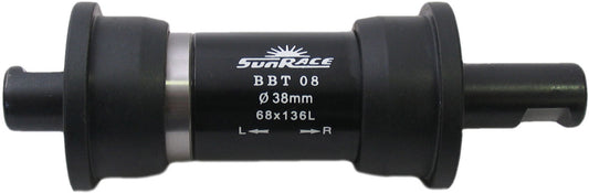 Trapas Sunrace 136mm/ø38 inslagcups - met spie
