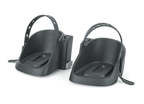 Voetbakset met veiligheidsgespen Bobike One Mini  - zwart