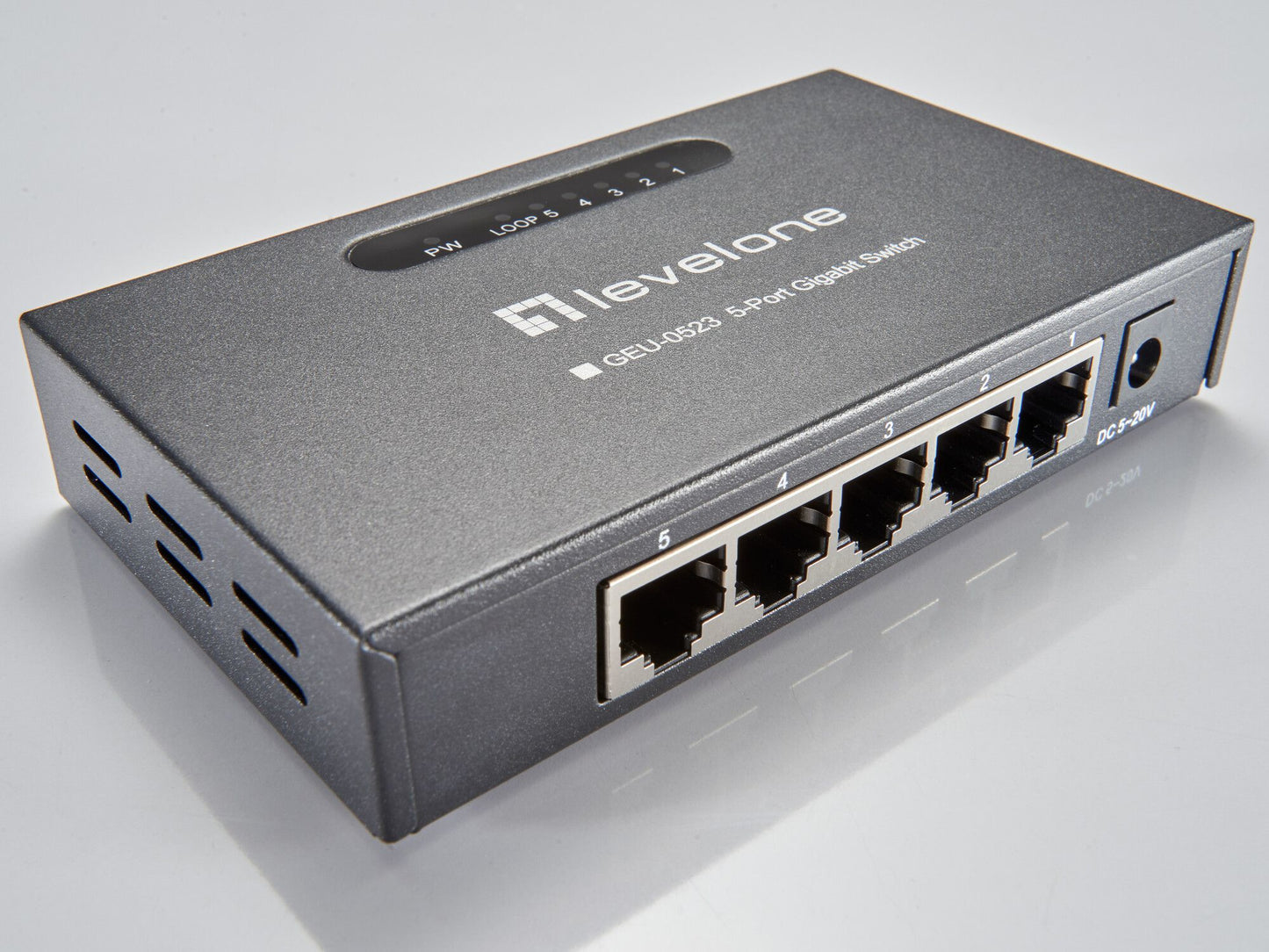 Level One GEU-0523 5-Port Gigabit Switch
